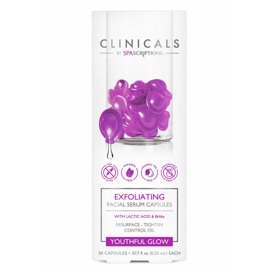 Beauty Care - Clinicals Exfoliating Facial Serum Capsules