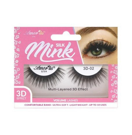 Amor Us 3D Silk Mink Lashes 02