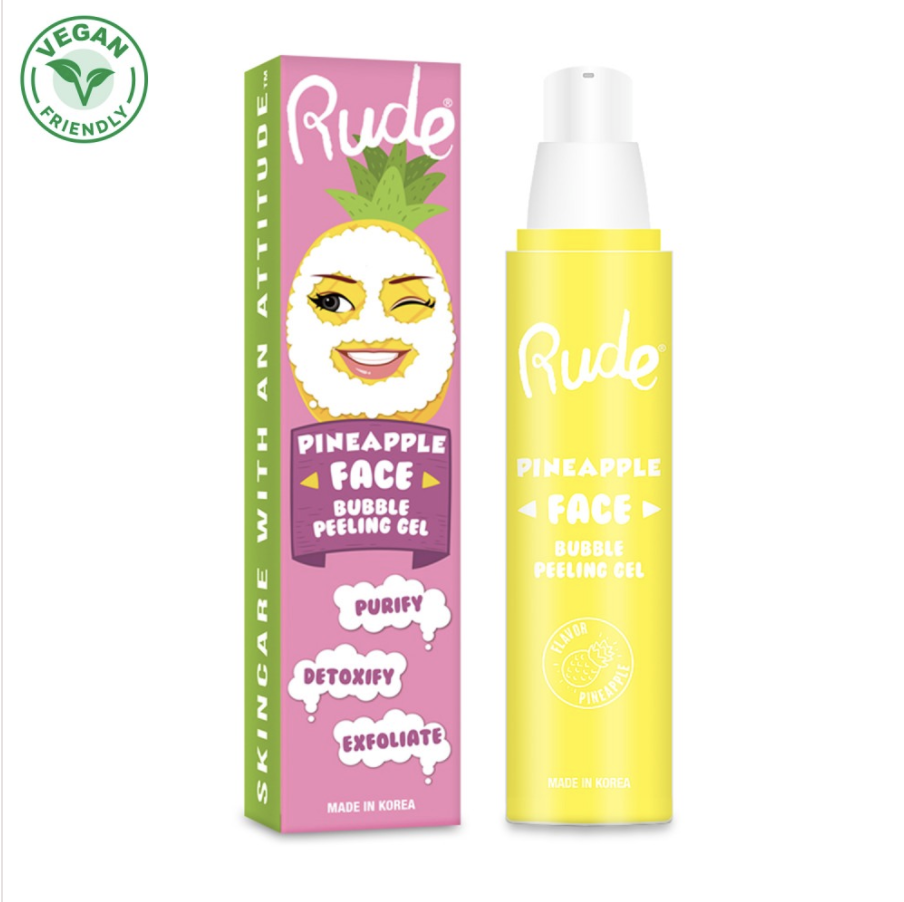 Rude Pineapple Face Bubble Peeling Gel