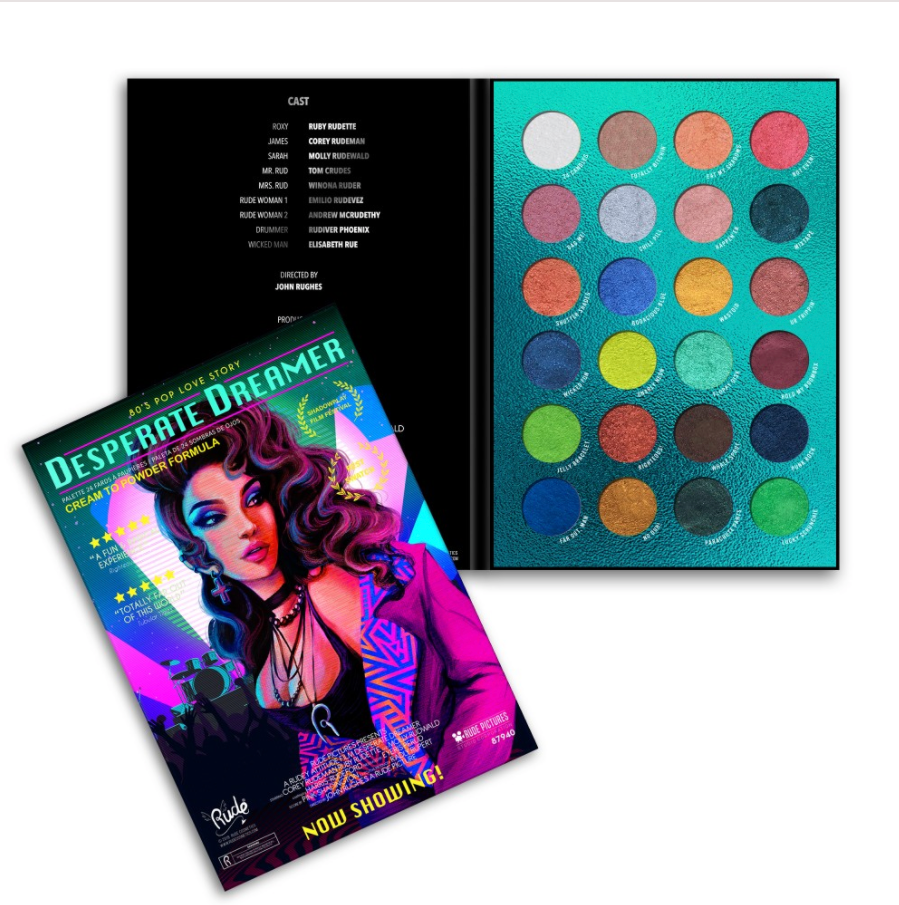 Rude Desperate Dreamer 24 Eyeshadow Palette