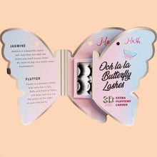 Cargar imagen en el visor de la galería, J Lash Butterfly Lashes - Jasmine &amp; Flutter
