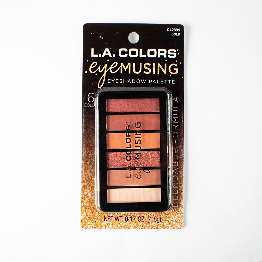 L.A. Colors EyeMusing Eyeshadow Palette - Bold