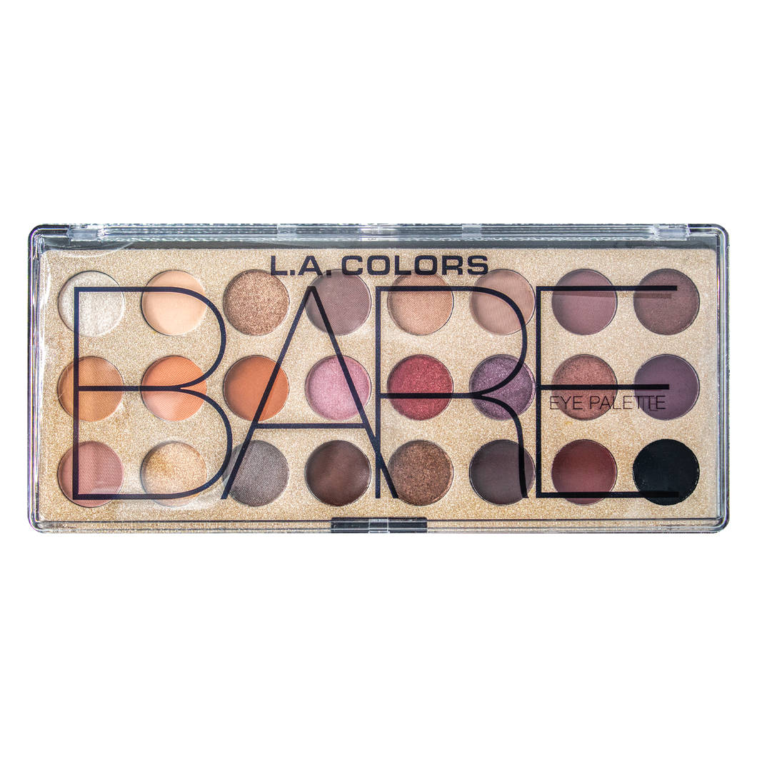 L.A. Colors - 24 Color Bare Eyeshadow Palette, Gift
