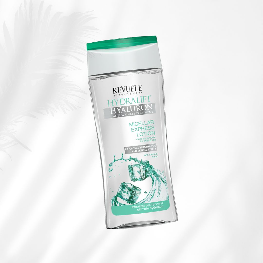 Revuele Hydralift Hyaluron Micellar Express Lotion Make-up Remover For Eyes & Lips 200