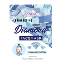 Cargar imagen en el visor de la galería, J Mask Diamond Face Mask
