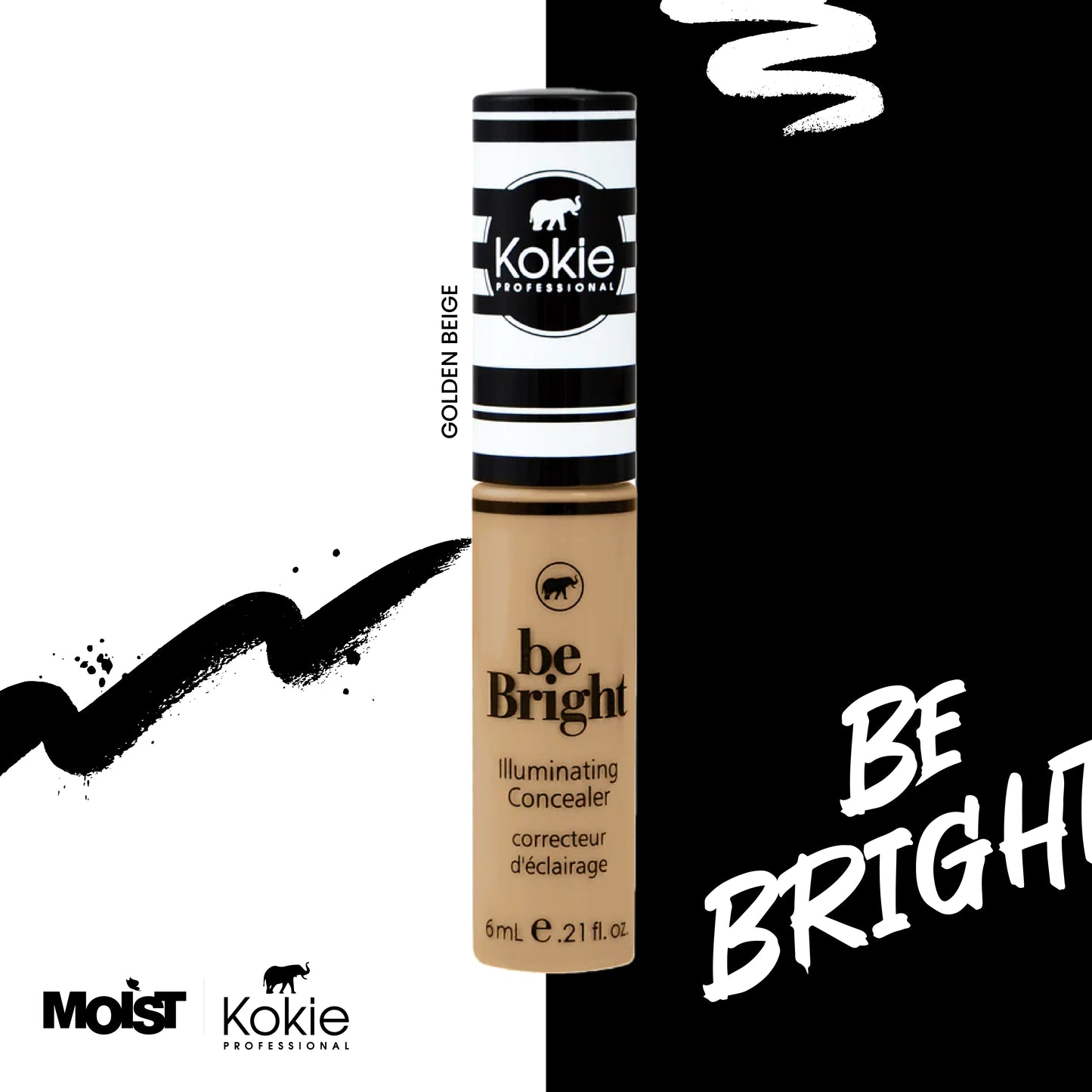 Kokie Be Bright Concealer Golden Beige