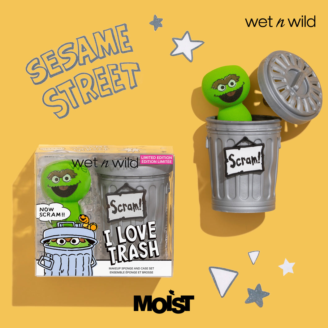Wet N Wild  I Love Trash Makeup Sponge + Holder/ Tray
