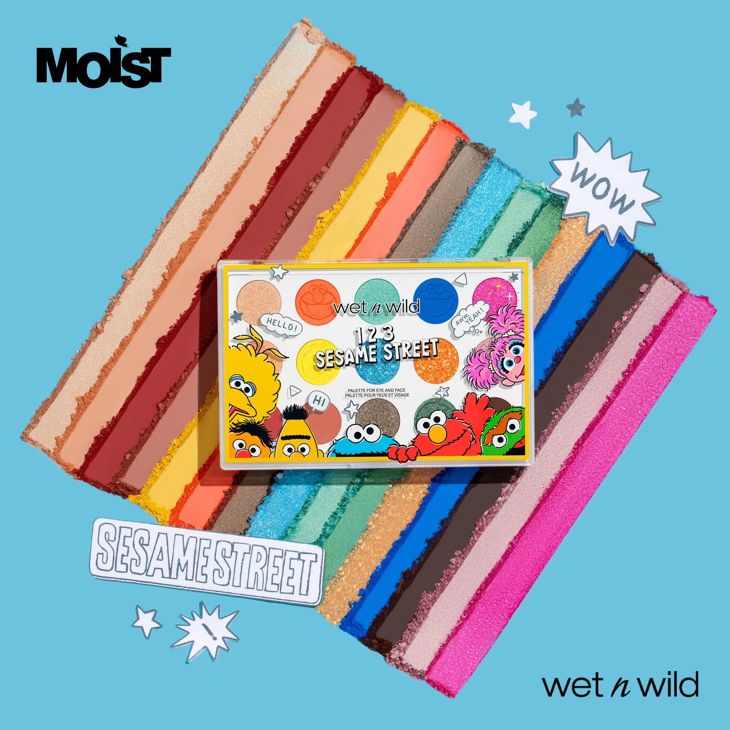 Wet N Wild 123 Sesame Street Eye Y Face Palette