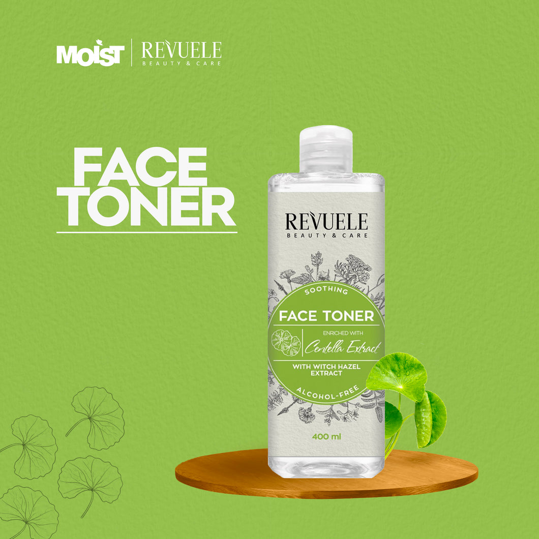 Revuele Face Toner With Witch Hazel And Centella Extract 400 ml